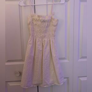 Charming Cream  Dress